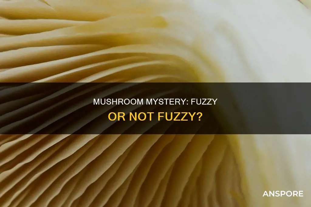 are mushrooms supposed to be fuzzy