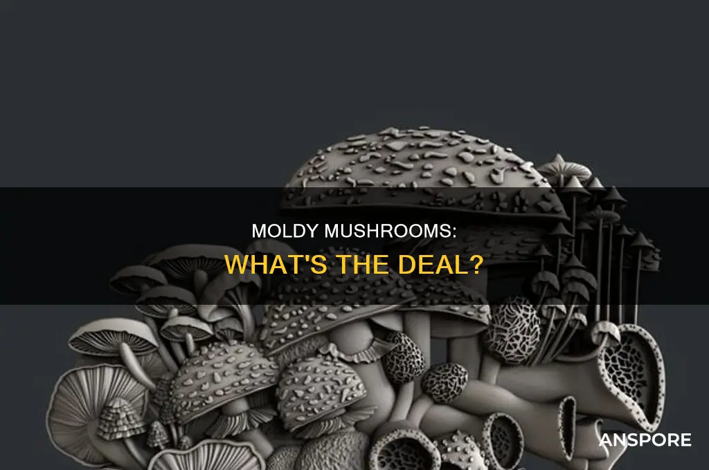 are mushrooms supposed to be moldy
