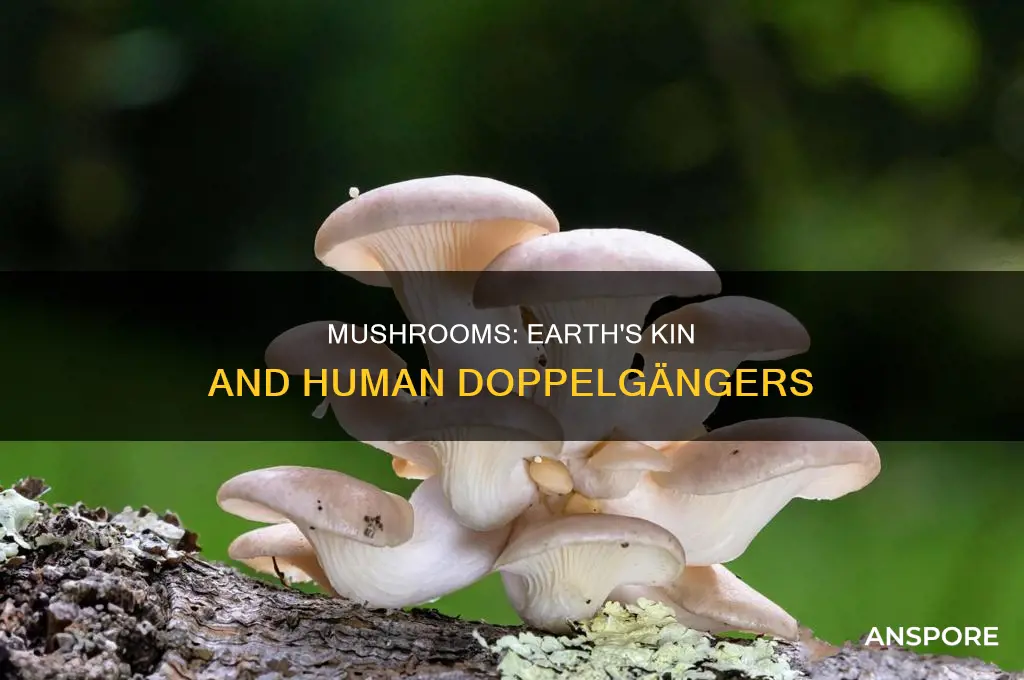 are mushrooms the closest thing to humans