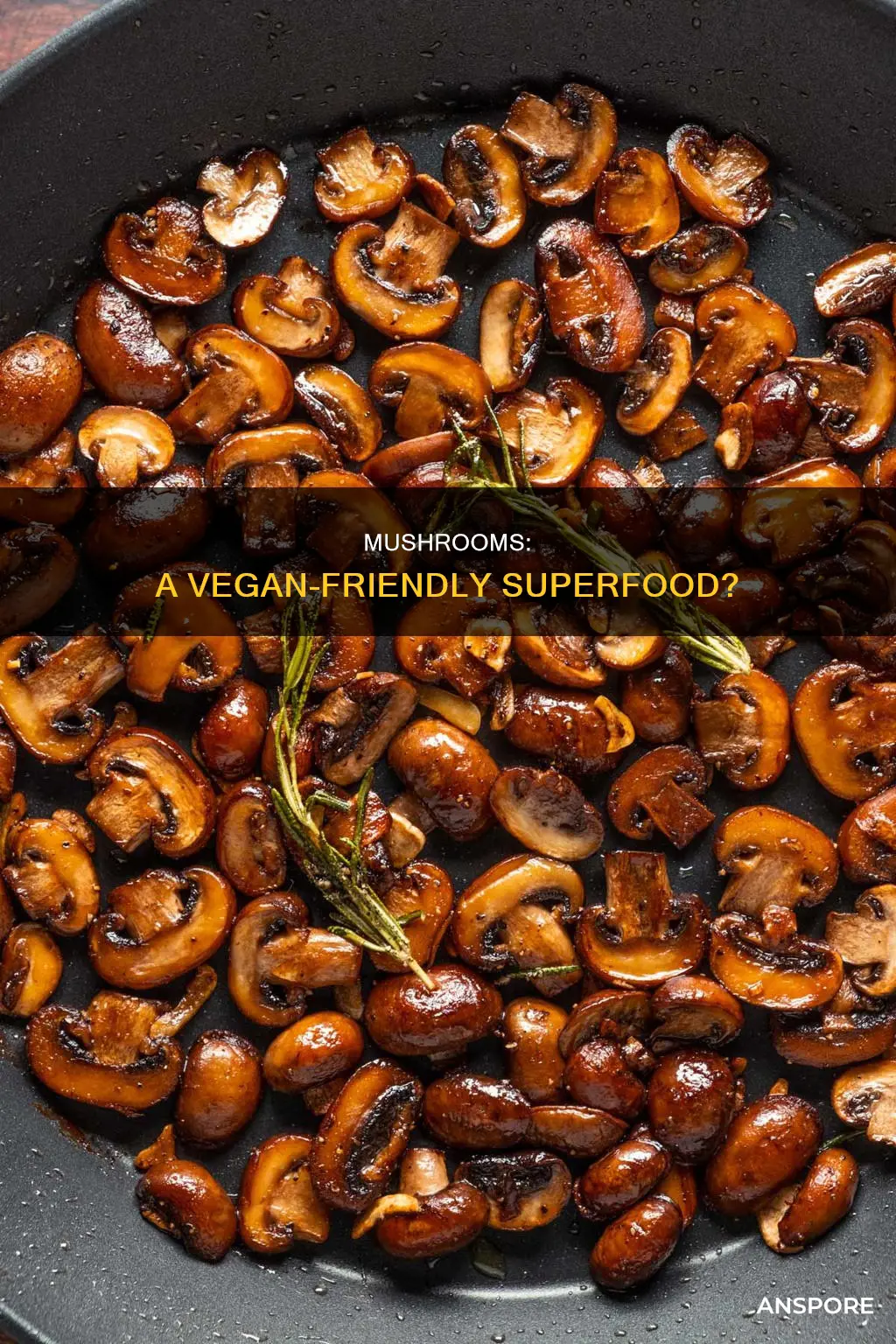 are mushrooms vegan