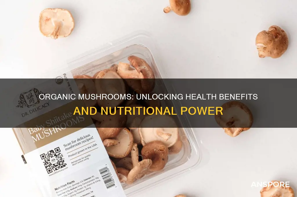 are organic mushrooms good for you