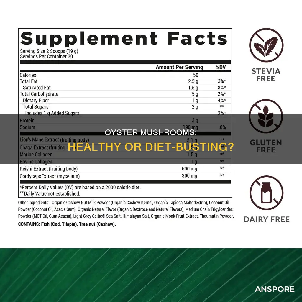 are oyster mushroom fattening