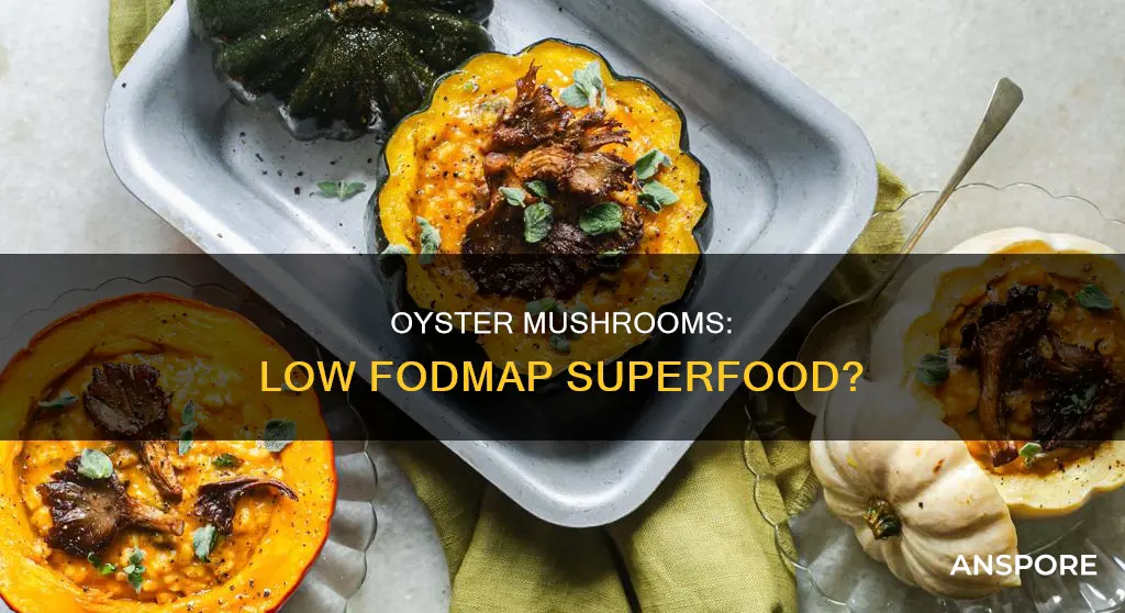 are oyster mushrooms low fodmap