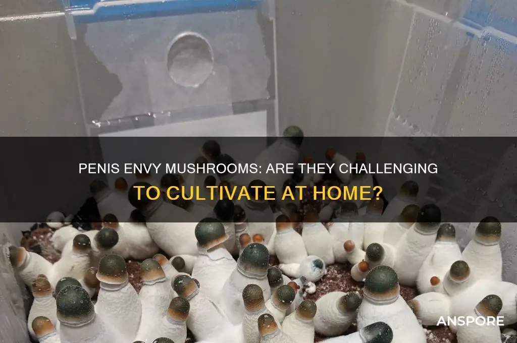 are penis envy mushrooms hard to grow