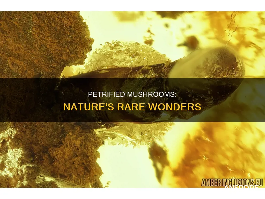 are petrified mushrooms rare