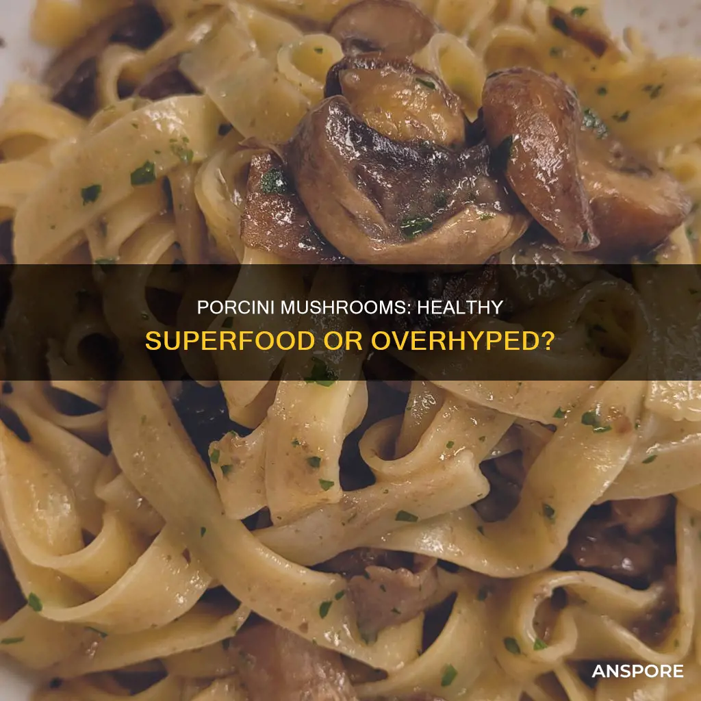 are porcini mushrooms healthy