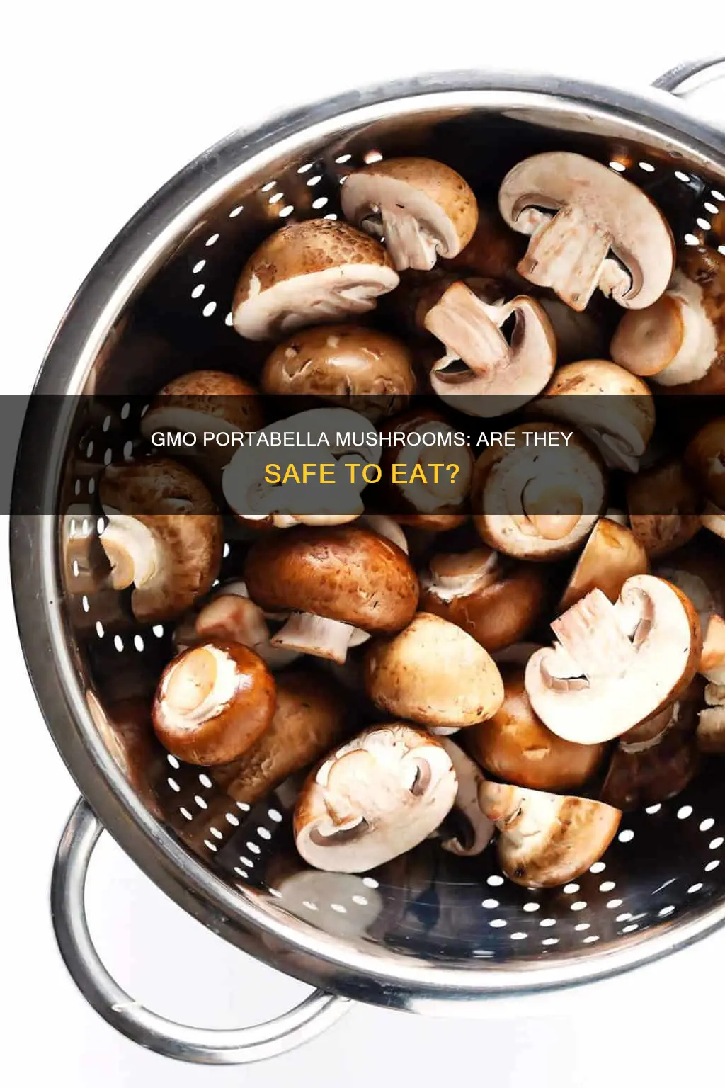 are portabella mushrooms gmo