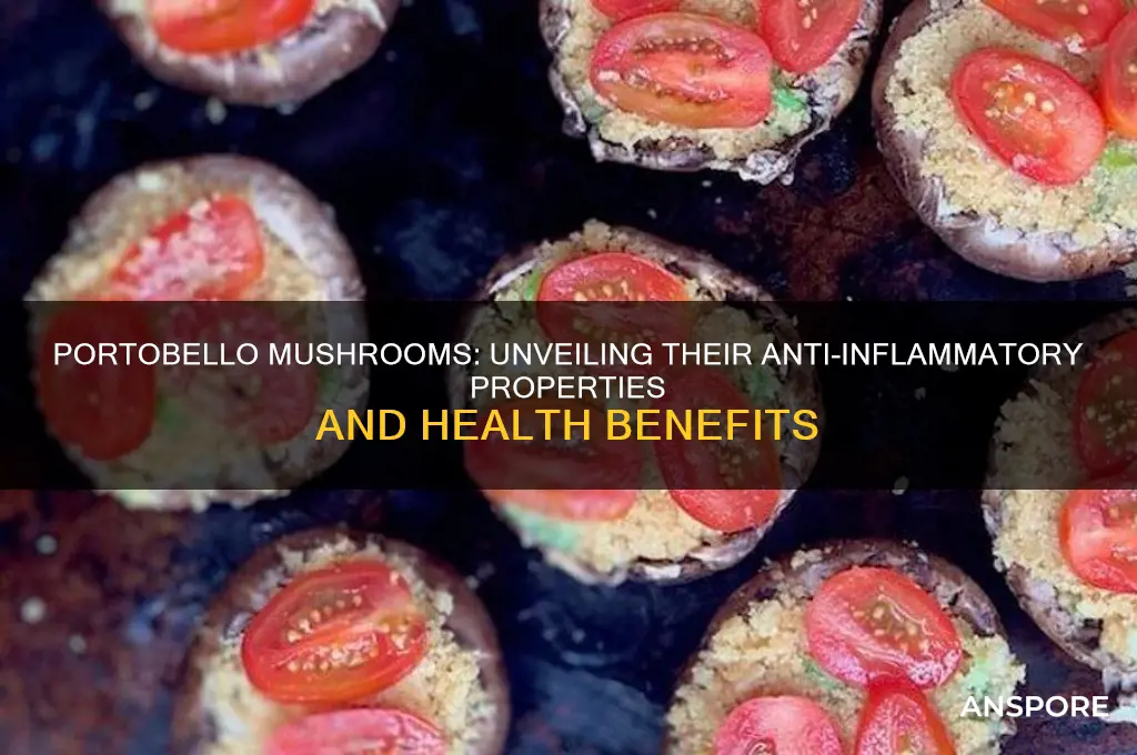 are portobello mushrooms anti inflammatory
