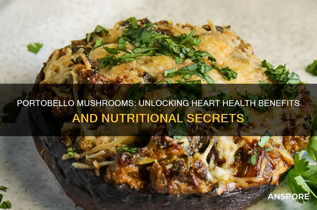 are portobello mushrooms heart healthy