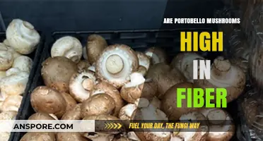 Portobello Mushrooms: Unveiling Their High Fiber Content and Health Benefits