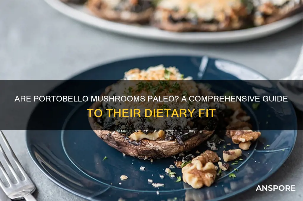 are portobello mushrooms paleo