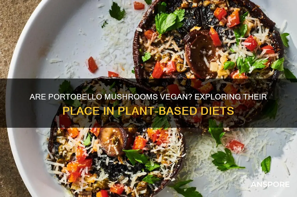 are portobello mushrooms vegan