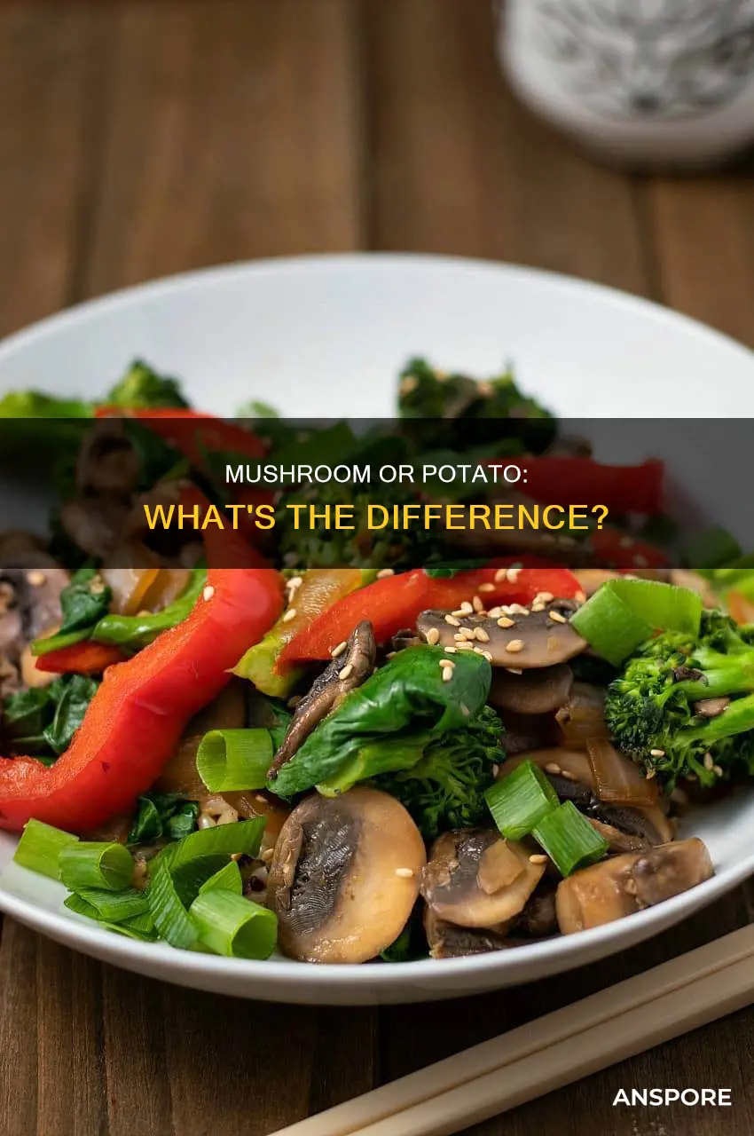 are potatoes mushrooms