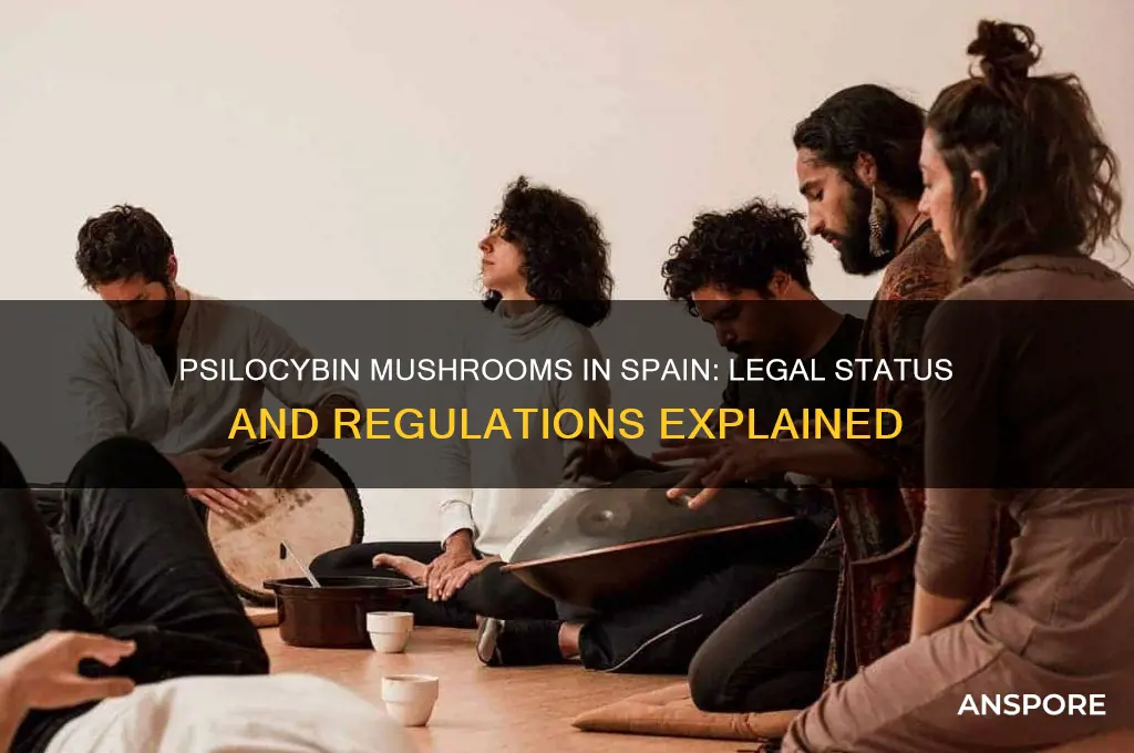 are psilocybin mushrooms legal in spain