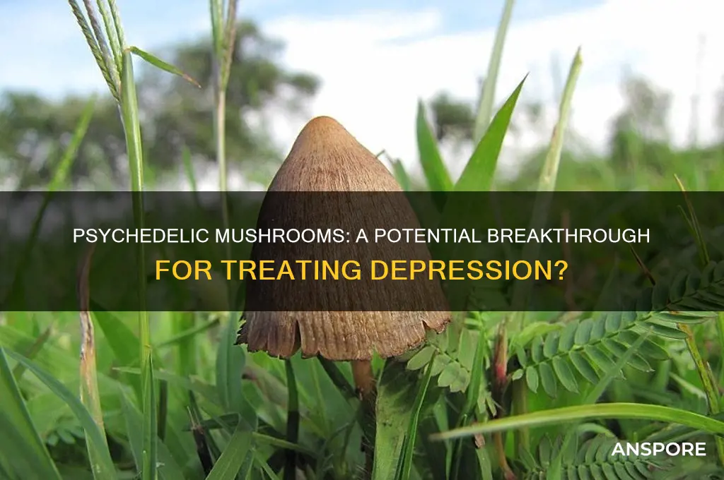are psychedelic mushrooms good for depression