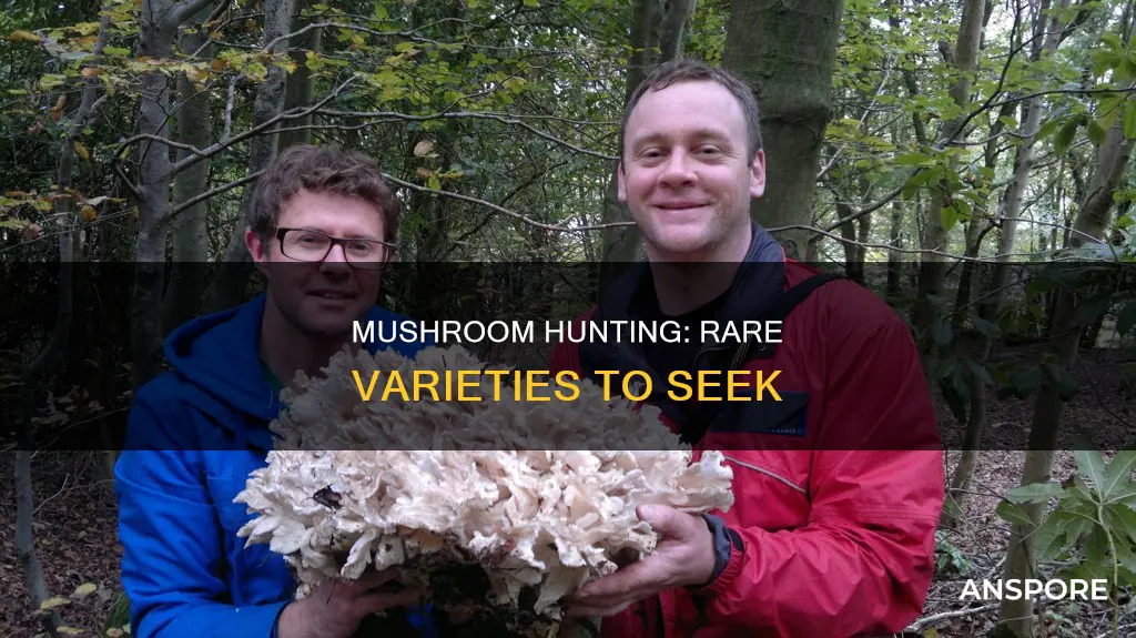are rare variety of mushrooms