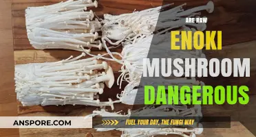 Raw Enoki Mushrooms: Are They Safe to Eat?