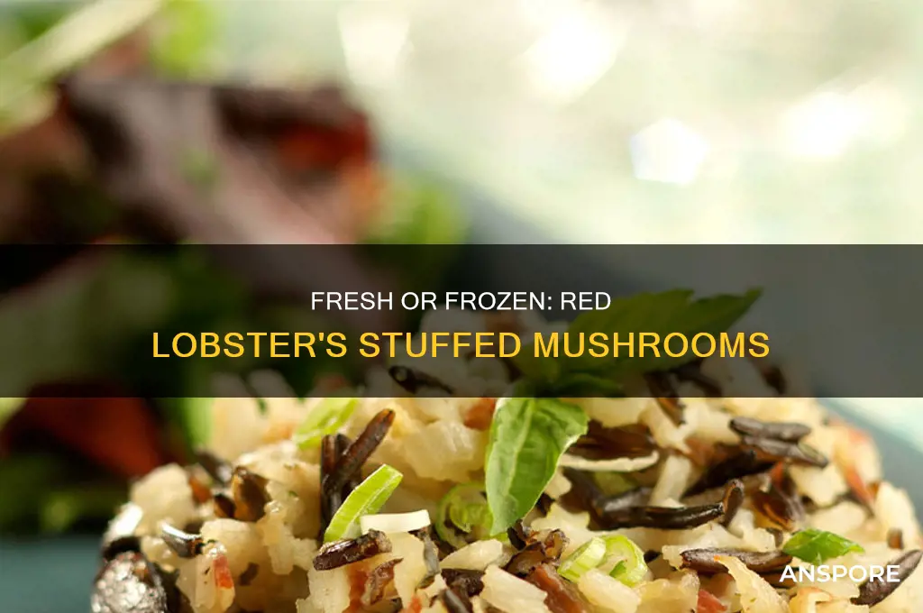 are red lobsters stuffed mushrooms frozen