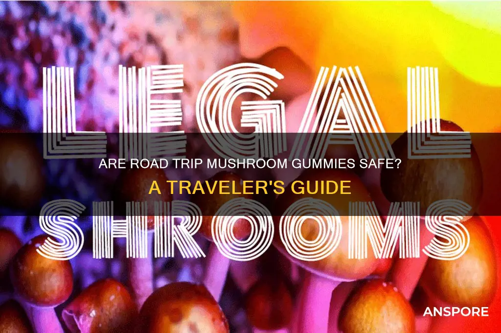 are road trip mushroom gummies safe