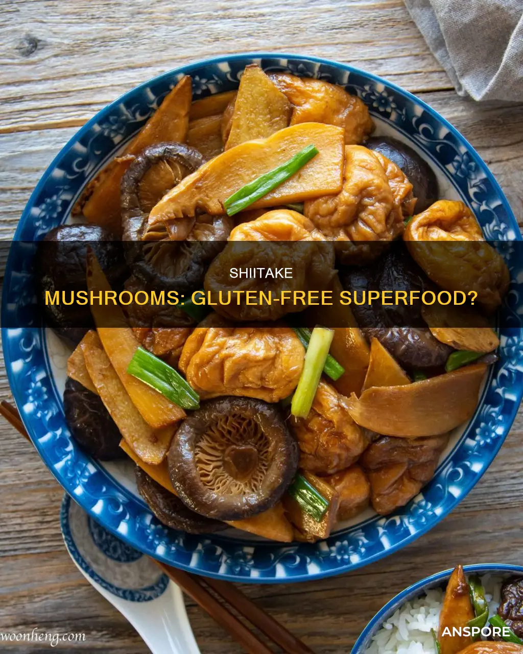 are shiitake mushrooms gluten free
