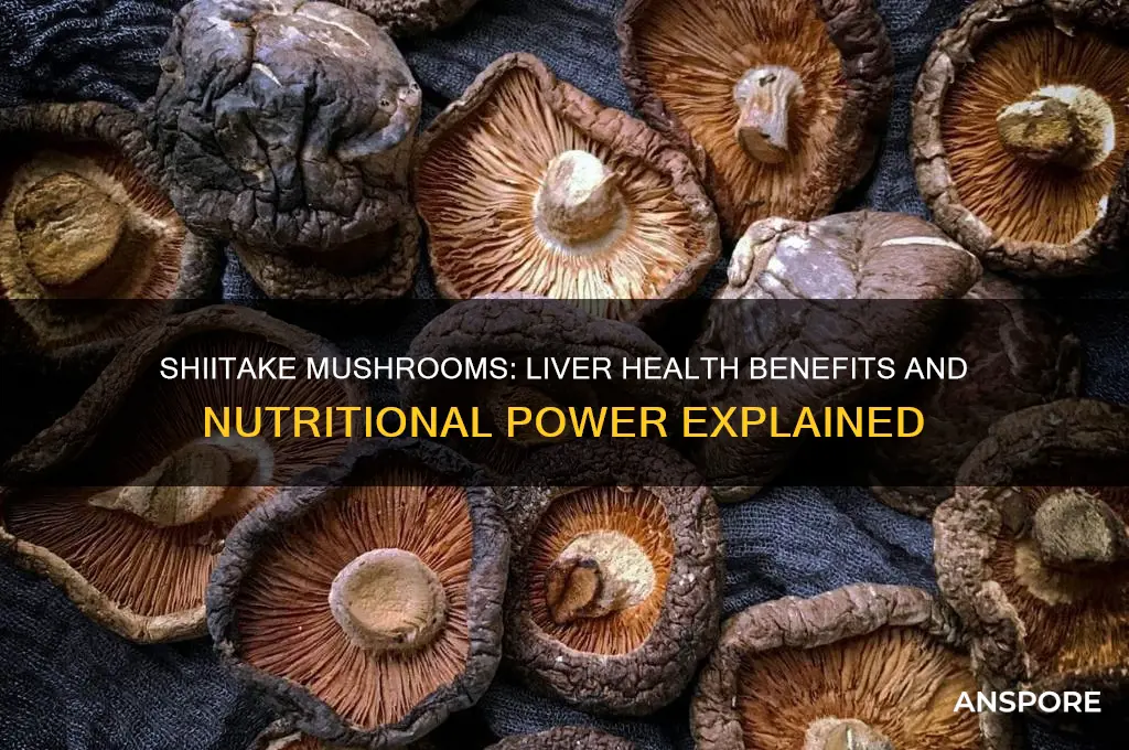 are shiitake mushrooms good for your liver