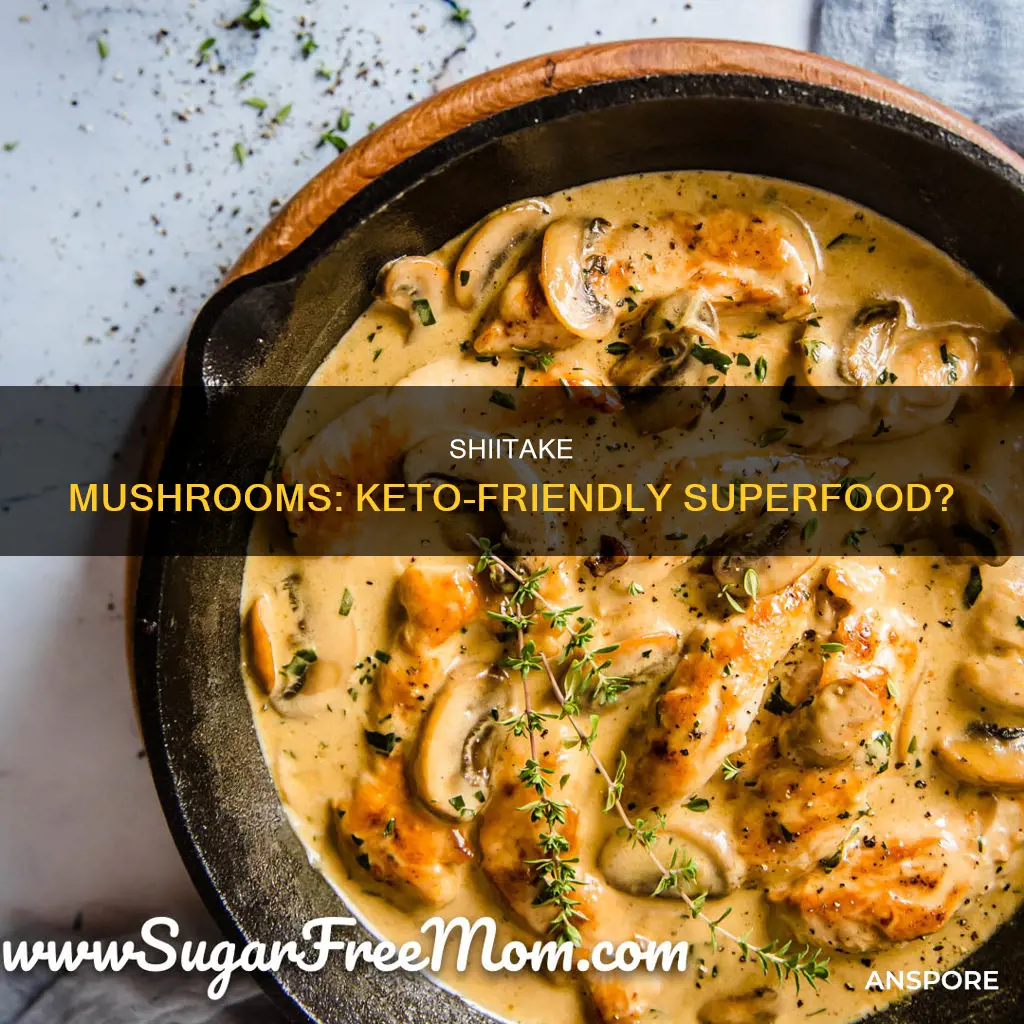 are shiitake mushrooms keto