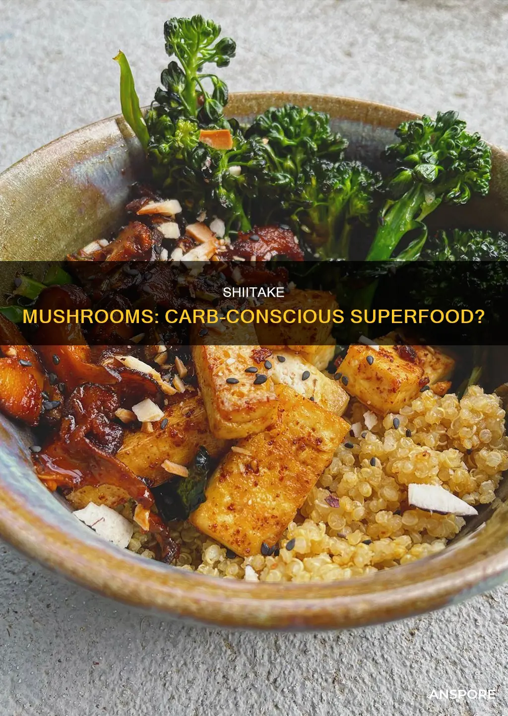 are shiitake mushrooms low carb