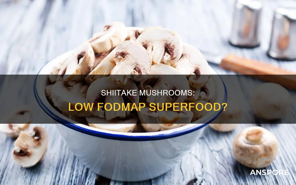 are shiitake mushrooms low fodmap