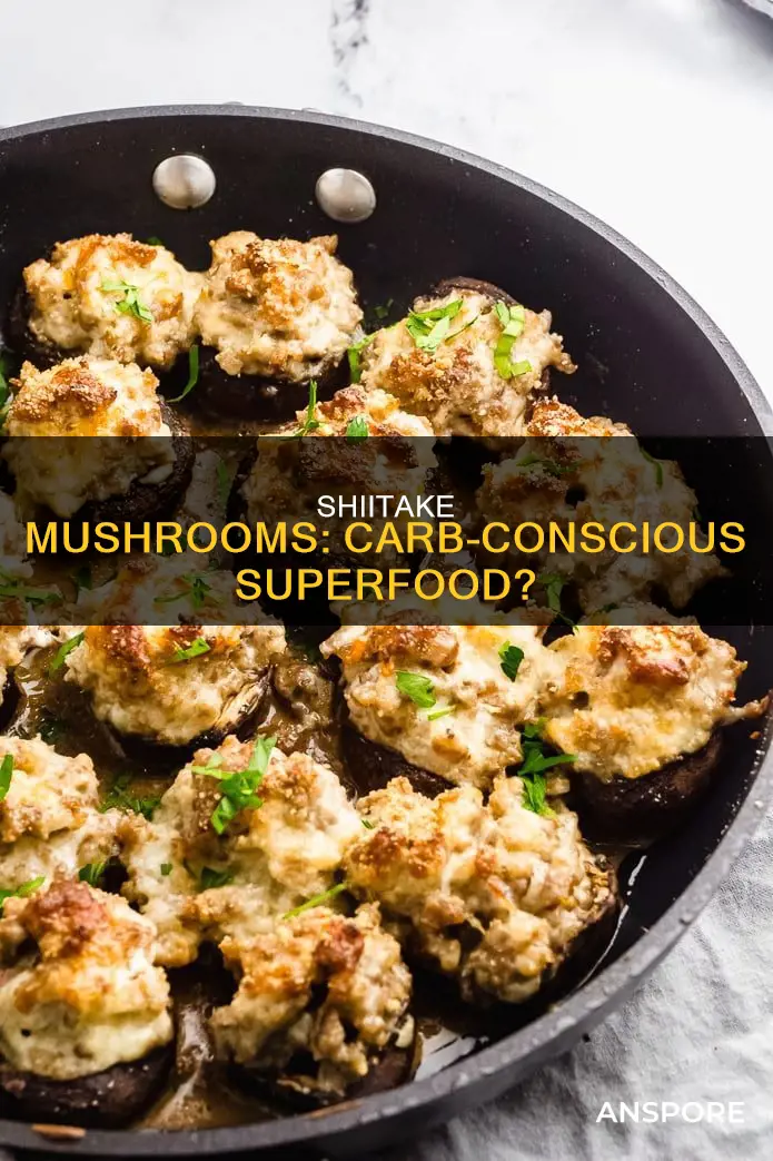 are shittake mushrooms low carb