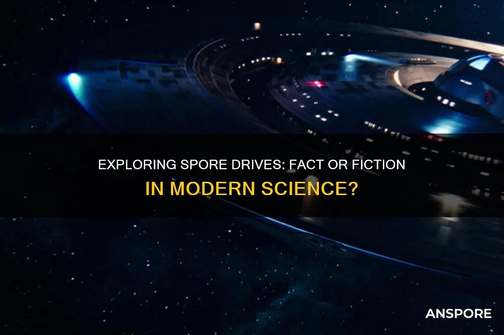 are spore drives real science