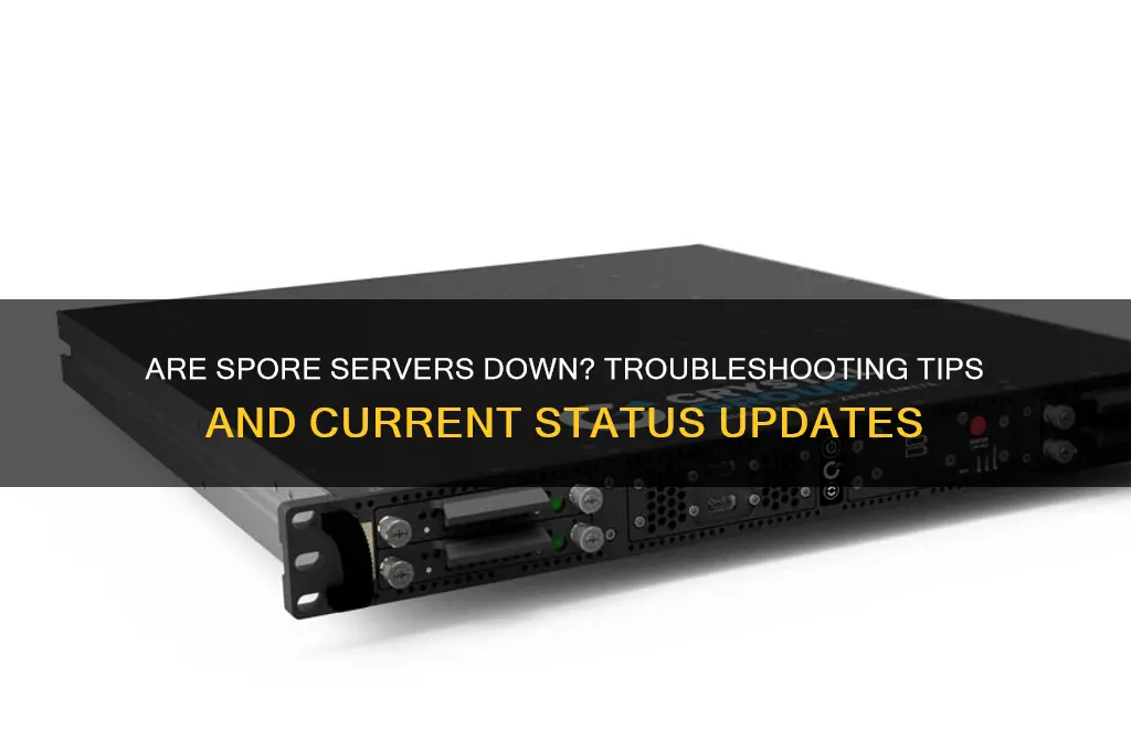 are spore servers down