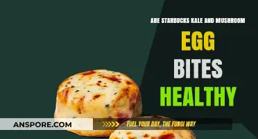 Starbucks' Kale and Mushroom Egg Bites: Healthy Breakfast Option?
