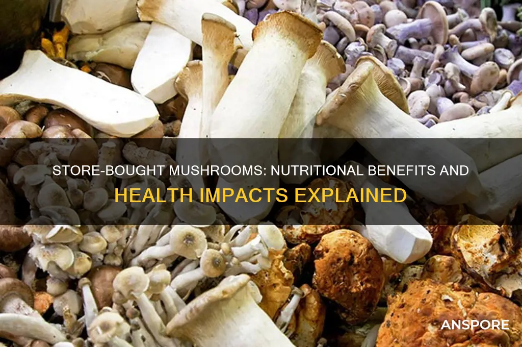 are store bought mushrooms good for you