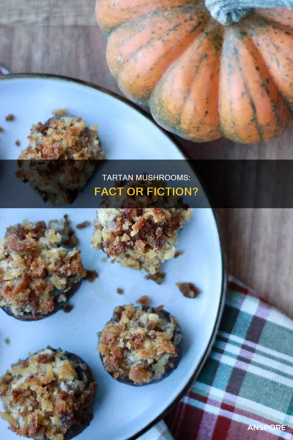 are tartan mushrooms real