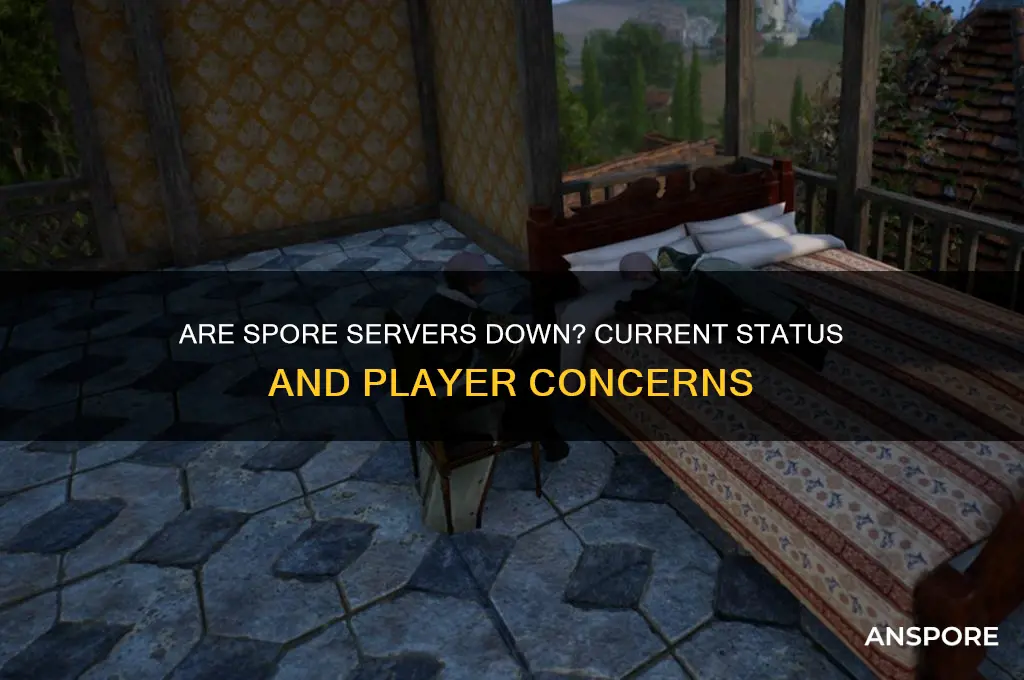 are the spore srvers down