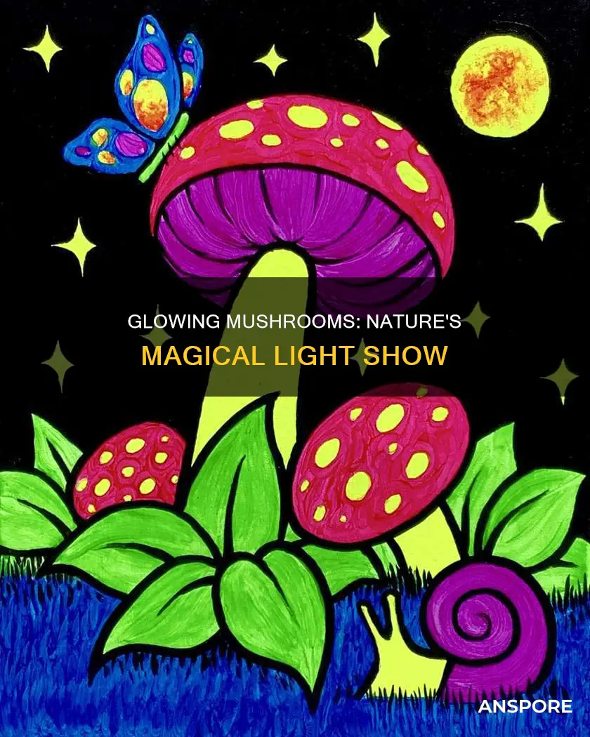 are there actually glowing mushrooms