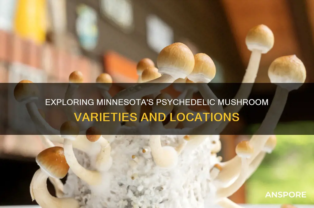 are there any psychodelic mushrooms in minnesota