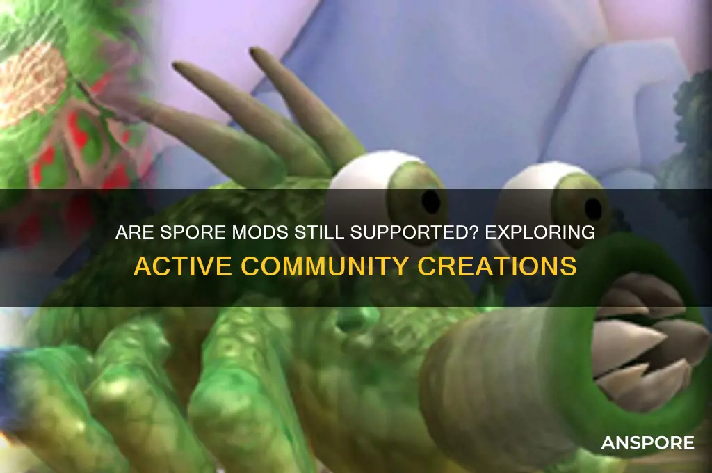 are there any spore mods still supported