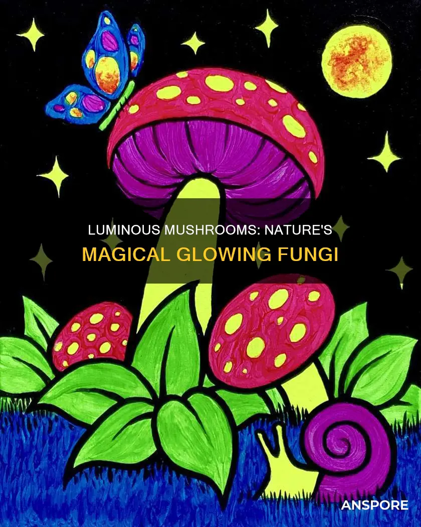 are there luminous mushroom