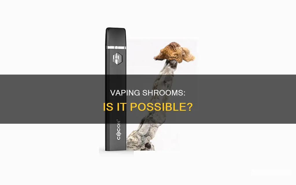 are there mushroom vapes