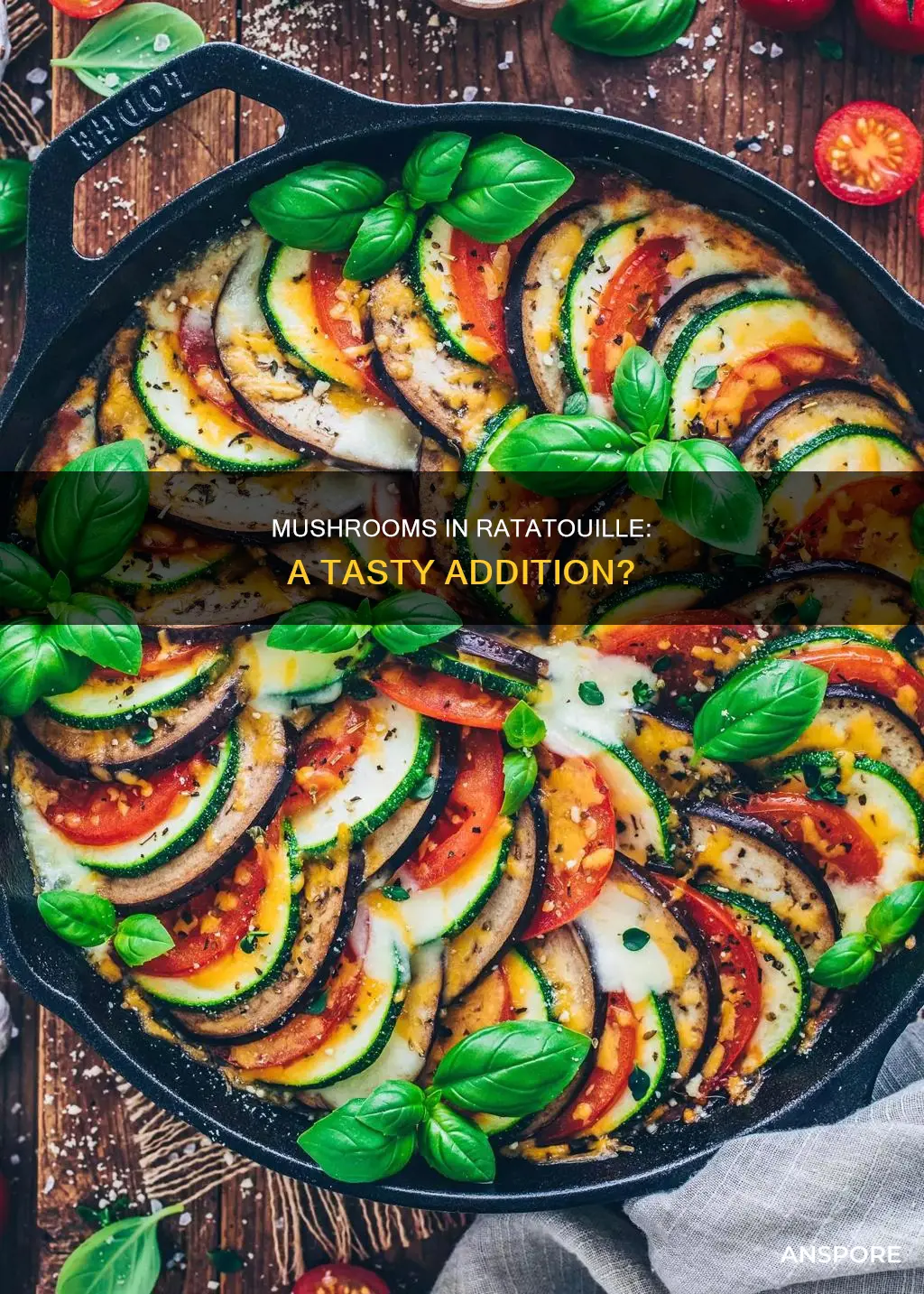 are there mushrooms in ratatouille