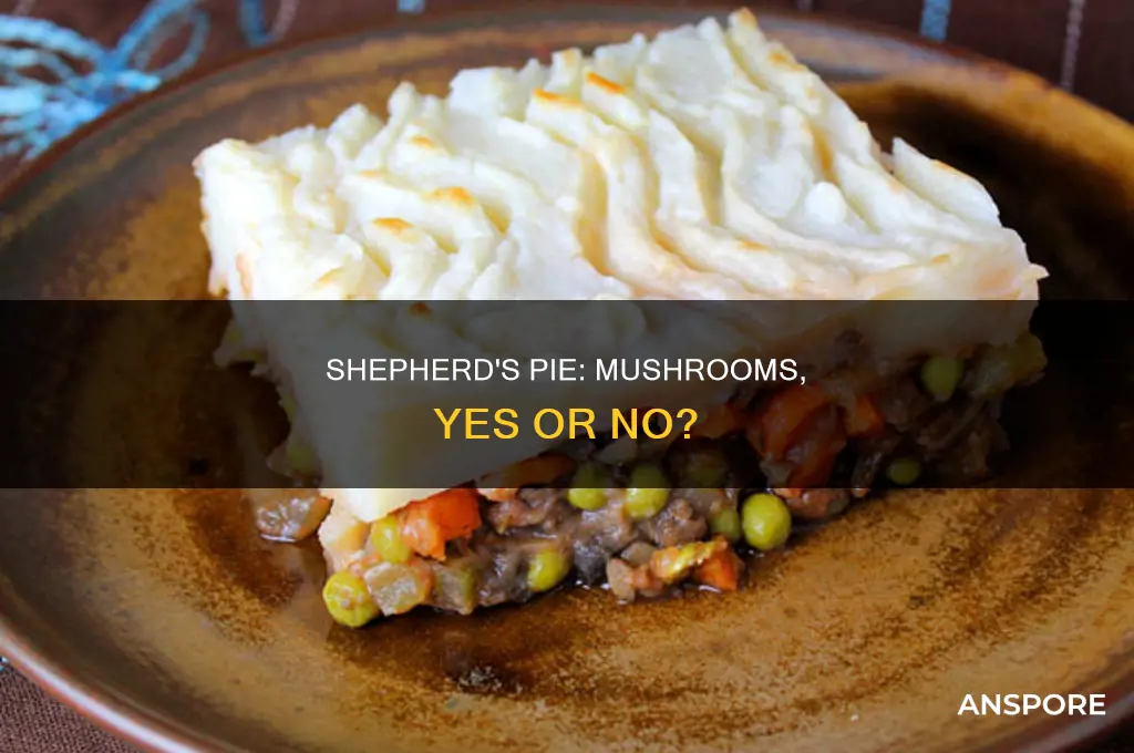 are there mushrooms in shepherd