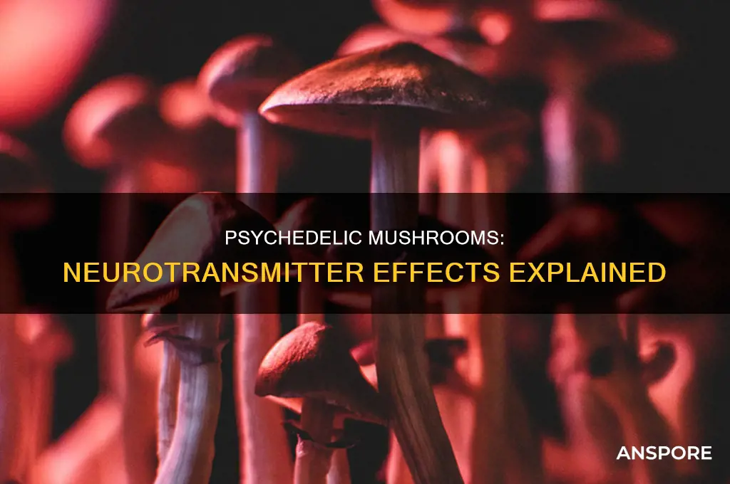 are there neurotransmitters in psylocibin mushrooms