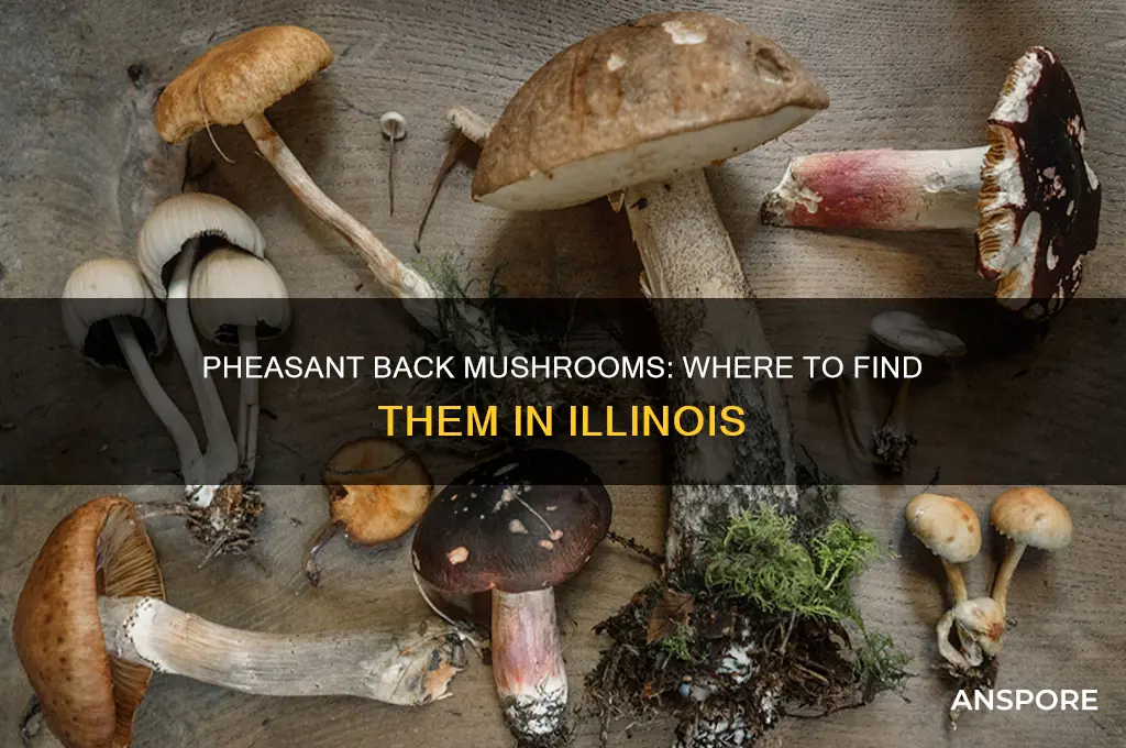 are there pheasant back mushrooms in illinois