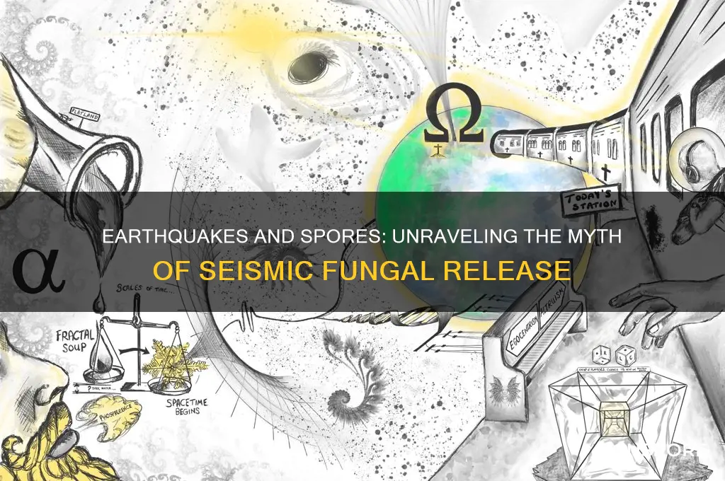 are there spores in earthquakes