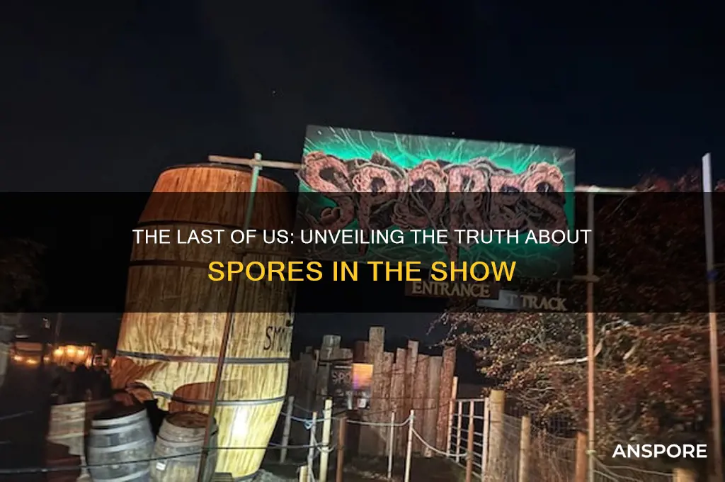 are there spores in the last of us show