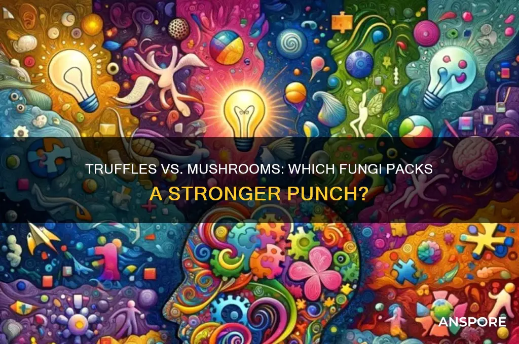 are truffles as strong as mushrooms