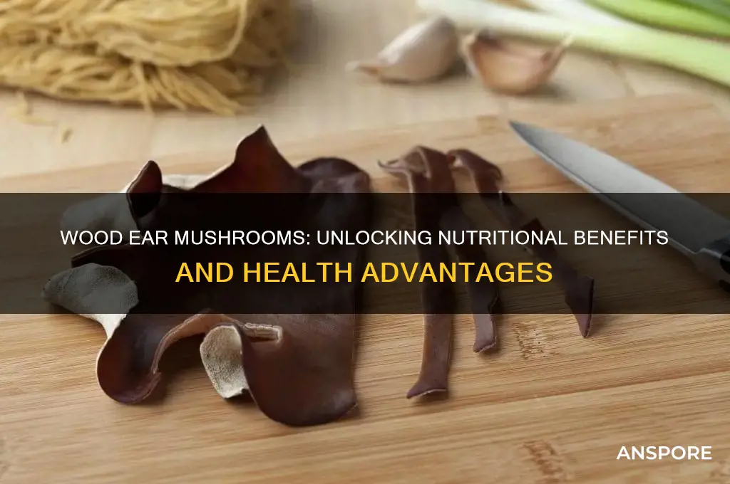 are wood ear mushrooms good for you