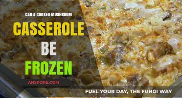 Freezing Cooked Mushroom Casserole: Tips for Storage and Reheating