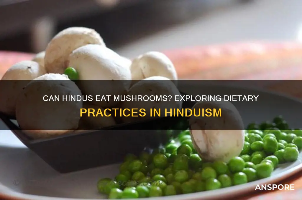 can a hindu eat mushrooms